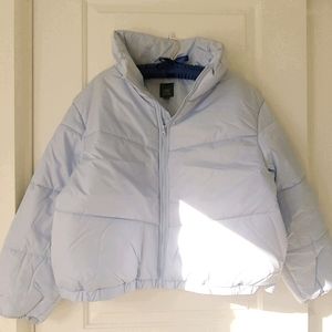 Wild Fable Retro Cropped Puffer Jacket